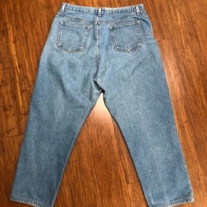 liz claiborne classic fit vintage denim jeans